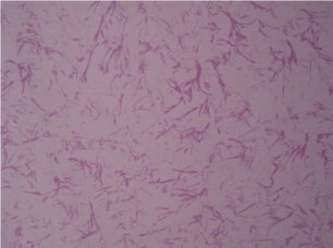 I'm a dark purple medium feather finish over a lighter purple background.